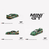 MINI GT # 858 Nissan Silvia S15 LB-Super Silhouette LBWK Fausto Racing, Green