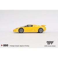Mini GT #866 Bugatti EB110 Super Sport Giallo Bugatti