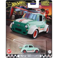 Hot Wheels Premium Boulevard #97 '60s Fiat 500 D Madificado