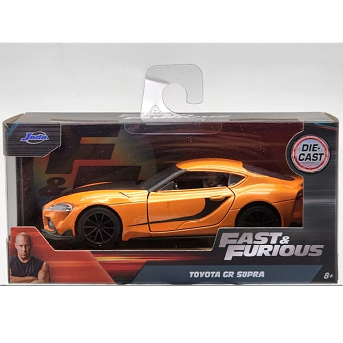 Jada Fast & Furious 9 Toyota GR Supra Orange with Black Stripes 1