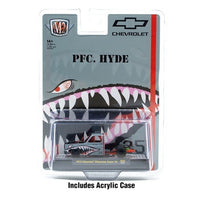 M2 Machines 1973 Chevrolet Cheyenne Super 10 “PFC. HYDE” Shark Face