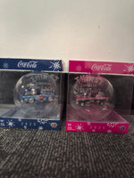 M2 Machines Christmas 1976 GMC Square Body & 1977 Chevy K5 Blazer Ornament Pair Limited Edition