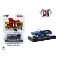 M2 Machines 1977 Chevrolet Cheyenne 10 – Blue – C10s In The Park – MiJo Exclusives Limited Edition