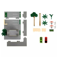 Jada Nano Scene Fast & Furious Diorama Dom Torreto's Market & Cafe 1:87 Diecast Cars