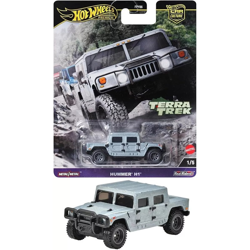 Hot Wheels Car Culture Terra Trek Hummer H1 Diecast Car