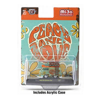 M2 Machines 1960 VW Delivery Van "Peace and Love" Mijo Exclusives 1:64 Diecast