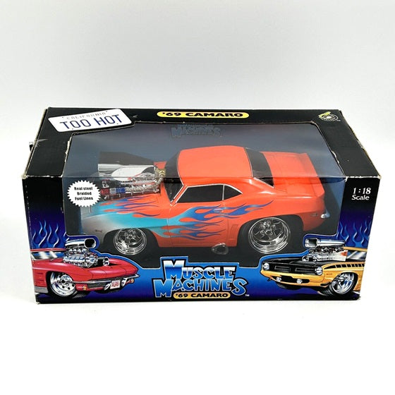 Muscle Machines 69 Camaro 1:18 スケール ミニカー Muscle Machines '69 Camaro 1:18 scale| Dream Street Diecast