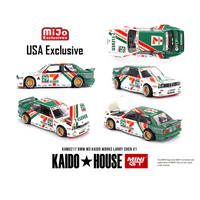 Kaido House x Mini GT 217 BMW M3 Kaido Works Larry Chen V1 Seven-Eleven American Exclusive – Pre-Order