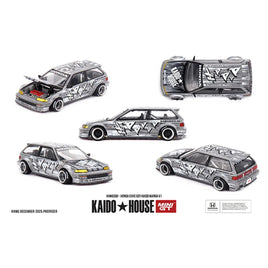 Kaido House x Mini GT 260 Honda Civic EF Kaido Manga V1 – Pre-Order