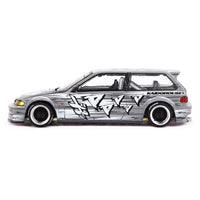 Kaido House x Mini GT 260 Honda Civic EF Kaido Manga V1 – Pre-Order