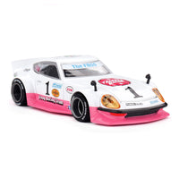 Kaido House x Mini GT 1:64 Nissan Fairlady Z Tamiya x Kaido House The Frog V1 – White/Pink