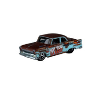 Hot Wheels Premium Boulevard #101 1955 Plymouth Savoy Hot Rod Garage 1:64 Diecast Car