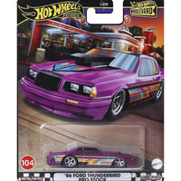 Hot Wheels Premium Boulevard #104 '86 Ford Thunderbird Pro Stock 1:64 Diecast