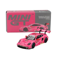 MINI GT #1052 Porsche 911 GT3 R #77 2024 IMSA Road America AO Racing 1:64 diecast