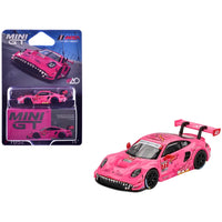 MINI GT #1052 Porsche 911 GT3 R #77 2024 IMSA Road America AO Racing 1:64 diecast