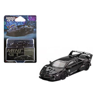 Mini GT #1053 Murcielago GT EVO LB - Silhouette Works Black Limited Edition 1/64 Diecast Model Car