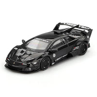 Mini GT #1053 Murcielago GT EVO LB - Silhouette Works Black Limited Edition 1/64 Diecast Model Car