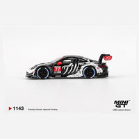 Mini GT Porsche 911 GT3 R IMSA Petit LeMans AO Racing Skeleton Rexy #1143