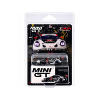 Mini GT Porsche 911 GT3 R IMSA Petit LeMans AO Racing Skeleton Rexy #1143