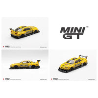 Mini GT 1:64 Nissan LB-ER34 Super Silhouette Skyline Sport Yellow #1182
