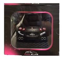 Jada Pinks Slip 2022 Nissan GT-R (R35) with Liberty Walk Body Kit 1:18 Diecast