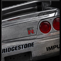 Works Model 1/64 Nissan Skyline R33 Calsonic Raw Metal – Canada Diecast Expo 2026