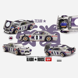 Kaido House * Mini GT #165 Nissan Skyline 2000GT-R Silver
