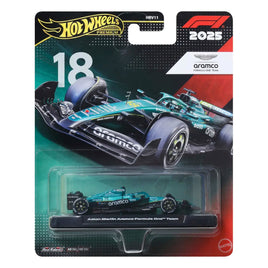 Hot Wheels Premium Formula 1 2025 Aston Martin Formula One Team Driver #18 Lance Stroll