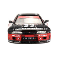 Kaido House * Mini GT #191 Nissan Skyline GT-R (R33) Kaido Works Advan