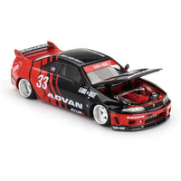 Kaido House * Mini GT #191 Nissan Skyline GT-R (R33) Kaido Works Advan