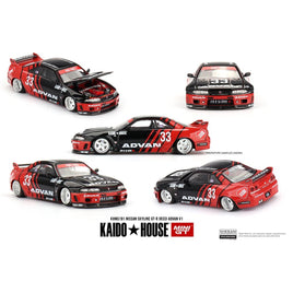 Kaido House * Mini GT #191 Nissan Skyline GT-R (R33) Kaido Works Advan
