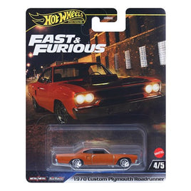 Hot Wheels Premium Fast & Furious 1970 Custom Plymouth Roadrunner