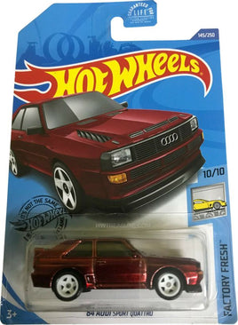 Hot Wheels '84 Audi Sport Quattro Super Treasure Hunt with Protector 1:64 Diecast