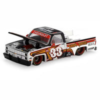 Kaido House x Mini GT Chevrolet Silverado KAIDO Intimidator V1 – White w/ Brown #212