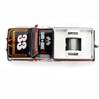 Kaido House x Mini GT Chevrolet Silverado KAIDO Intimidator V1 – White w/ Brown #212