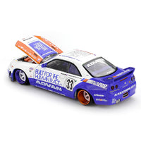 Kaido House x Mini GT 1:64 #213 Nissan Skyline GT-R (R33) BFTHR V1
