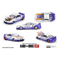 Kaido House x Mini GT 1:64 #213 Nissan Skyline GT-R (R33) BFTHR V1