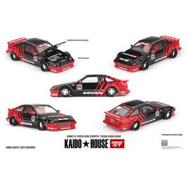 Kaido House x Mini GT #214 Toyota AE86 Sprinter Trueno Kaido Advan 1:64