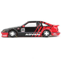 Kaido House x Mini GT #214 Toyota AE86 Sprinter Trueno Kaido Advan 1:64