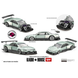 Kaido House * Mini GT #232 Nissan Silvia S13-R Kaido Works V1