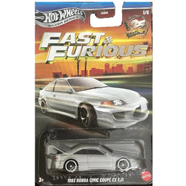 Hot Wheels Silver Series Fast & Furious 25th Anniversary 1993 Honda Civic EX EJ1