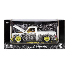 CHASE M2 Machines 1:24 1973 Chevrolet Cheyenne 10 “Dia de los Muertos” – 500 Pcs MiJo Exclusive