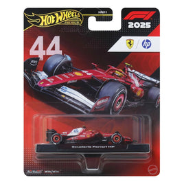 Hot Wheels Premium Formula 1 2025 Scuderia Ferrari HP F1 Team (#44)