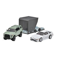 Hot Wheels Team Transport '18 4Runner with '89 Toyota Supra