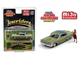 Racing Champions 1:64 Lowriders 1964 Chevrolet Impala SS With American Diorama Figure Limited 3,600 Pieces – Mijo Exclusives