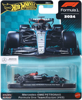 Hot Wheels Premium Formula 1 Mercedes - AMG Petronas #63