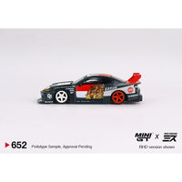 Mini GT #652 LB-Super Silhouette Nissan silvia (S15) "Garuda" 1:64 Diecast Car