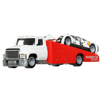 Hot Wheels Team Transport #66 '66 Porsche 906 Carrera 6 and Carry On Truck 1:64 Diecast