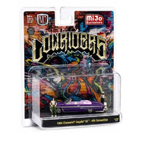 Pre-Order M2 Machines 1:64 Diorama Series 1964 Chevrolet Impala SS Convertible Lowriders – Metallic Purple – Mijo Exclusives