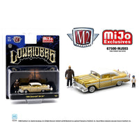 Pre-Order M2 Machines 1:64 Diorama Series 1956 Chevrolet Bel Air Lowriders – Beige Gold – Mijo Exclusives